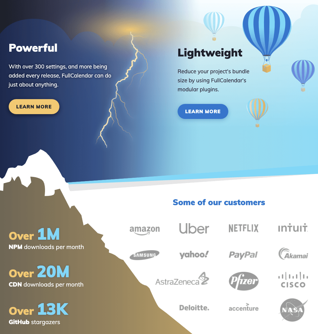 Cloud section screenshot